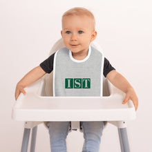 Load image into Gallery viewer, IST Embroidered Baby Bib