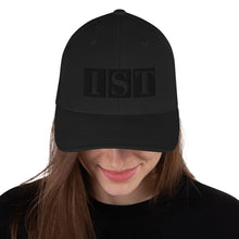 Load image into Gallery viewer, IST Black Structured Twill Cap