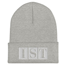 Load image into Gallery viewer, IST White Cuffed Beanie