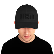 Load image into Gallery viewer, IST Black Structured Twill Cap