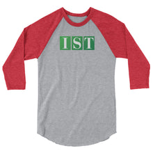 Load image into Gallery viewer, IST 3/4 sleeve raglan shirt