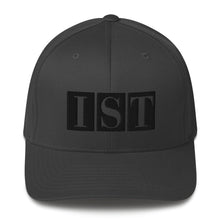 Load image into Gallery viewer, IST Black Structured Twill Cap