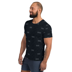 IST Pattern Men's Athletic T-shirt