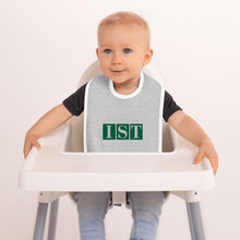 Load image into Gallery viewer, IST Embroidered Baby Bib
