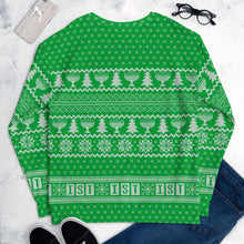 Load image into Gallery viewer, IST Ugly Holiday Unisex Sweatshirt GREEN
