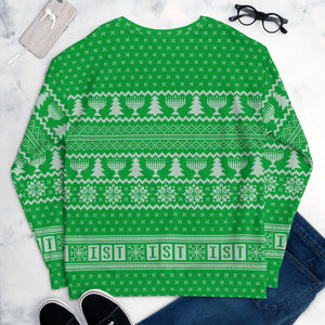 IST Ugly Holiday Unisex Sweatshirt GREEN