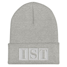 Load image into Gallery viewer, IST White Cuffed Beanie
