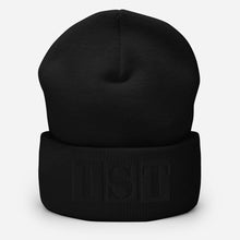 Load image into Gallery viewer, IST Black Cuffed Beanie
