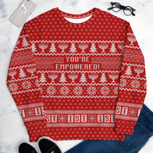 Load image into Gallery viewer, IST Ugly Holiday Unisex Sweatshirt RED
