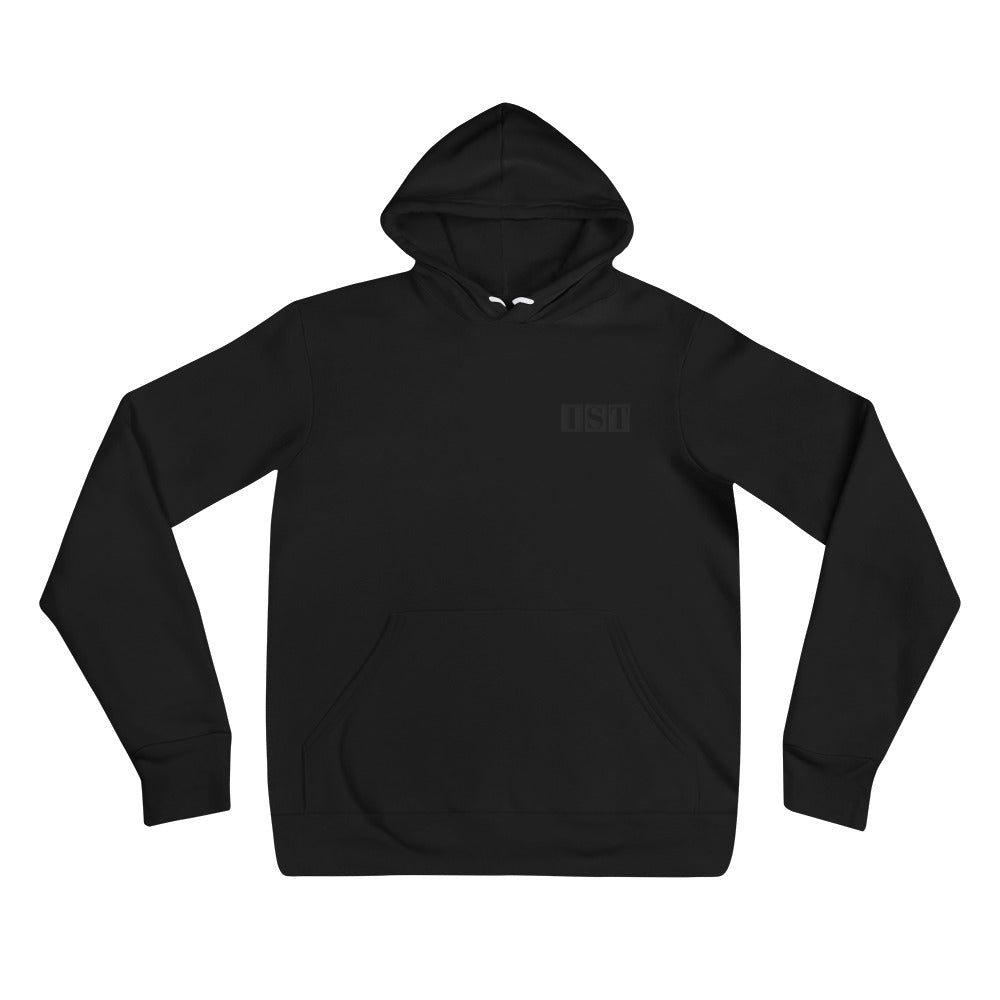 IST Black Unisex hoodie