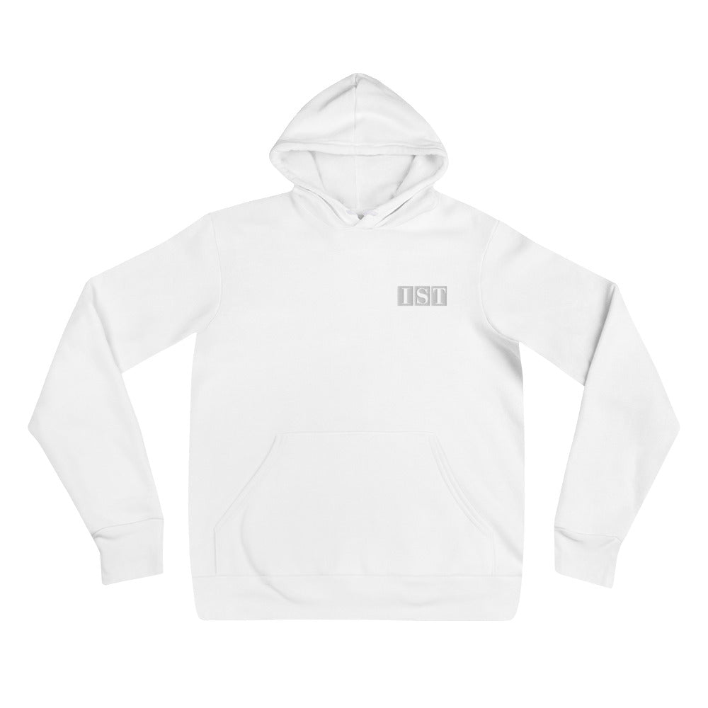 IST White Unisex hoodie