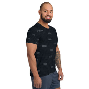IST Pattern Men's Athletic T-shirt