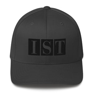 IST Black Structured Twill Cap